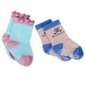 Chaussettes de bébé en coton personnalisées antidérapantes pour tout-petits